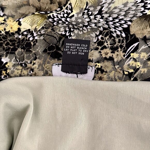 Women Fairy Corset Top Size L Forest Grunge Witchy Festival Lace Mesh Coquette - Picture 9 of 12